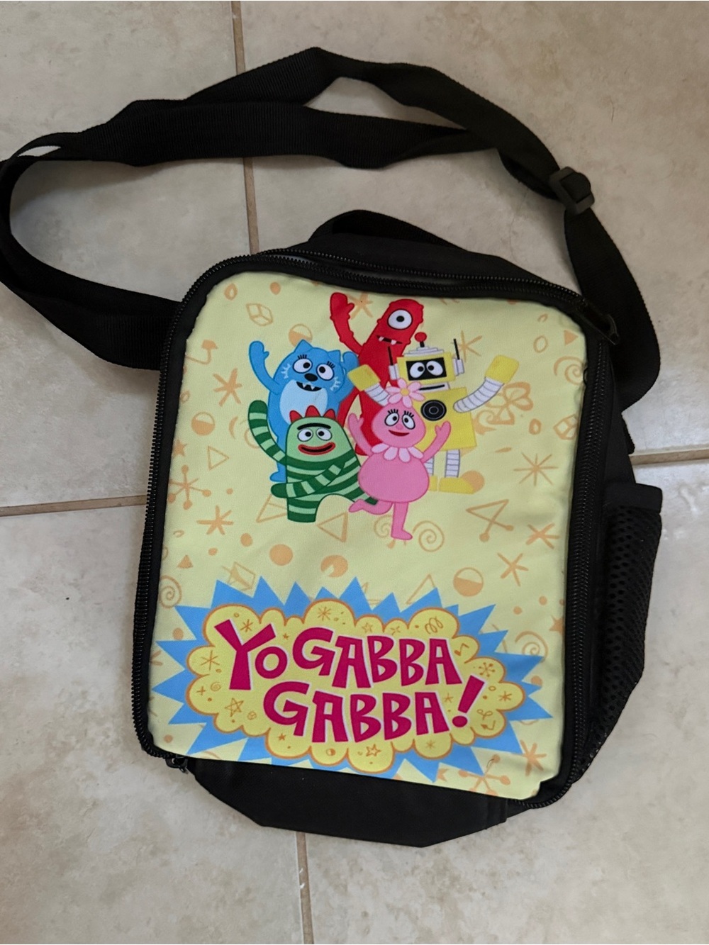 Yo Gabba Gabba Kids Lunch Bag Crossbody Bag